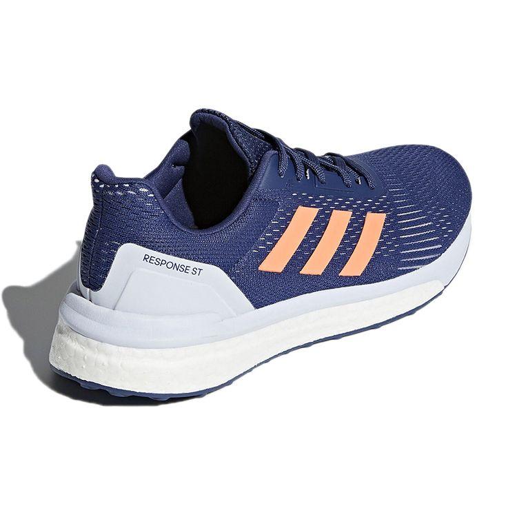adidas Амортизация Response Дышащие Низкие Кроссовки для Бега Женские Кроссовки для Бега Темно-синие CP8686