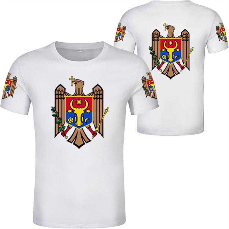 3D Принт Флаг Молдовы Графические Футболки Летние Футболки с Коротким Рукавом Оверсайз Мужские Футболки