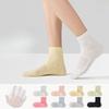 Boneless Socks for Women, Right-angle Mid-calf Socks, Summer Thin Women's Short Socks, Deodorizing and Antibacterial, Mesh Pure Cotton Socks