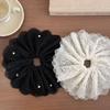 Large Big Hair Bands for Girls Women Accessories Korean Ties Elastic Scrunchies Pearl Popular Vintage  Designer Fashion Kpop