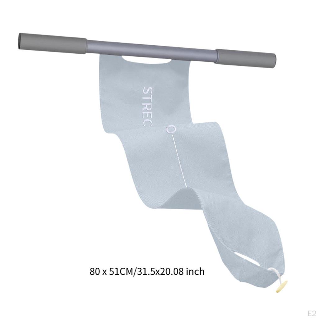 Неэластичный ремень для йоги, оборудование для фитнеса, легкий вес, укрепление всего тела