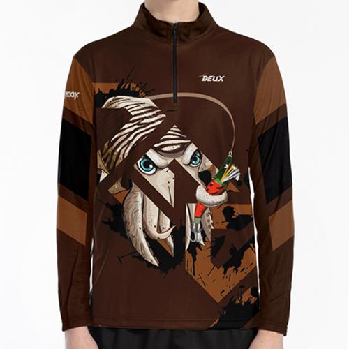 DEUXFISHING Functional All-Season Leisure Fishing Sports Jersey - Qdt_915