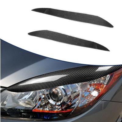 Накладки на фары 'реснички' из углеродного волокна для Mazda 3 Mazda3 JDM 2010 2011 2012 2013