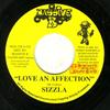 7-дюймовая пластинка SIZZLA - Love An Affection MAS230 Massive B 2003 США Регги, Ска и Даб Б/У