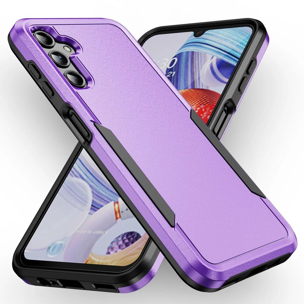 Синий противоударный задний чехол для Samsung Galaxy S23 FE, S22 Ultra, S23 Plus, S21, S20, S23, S22, S21 с тонким профилем и текстурированным захватом