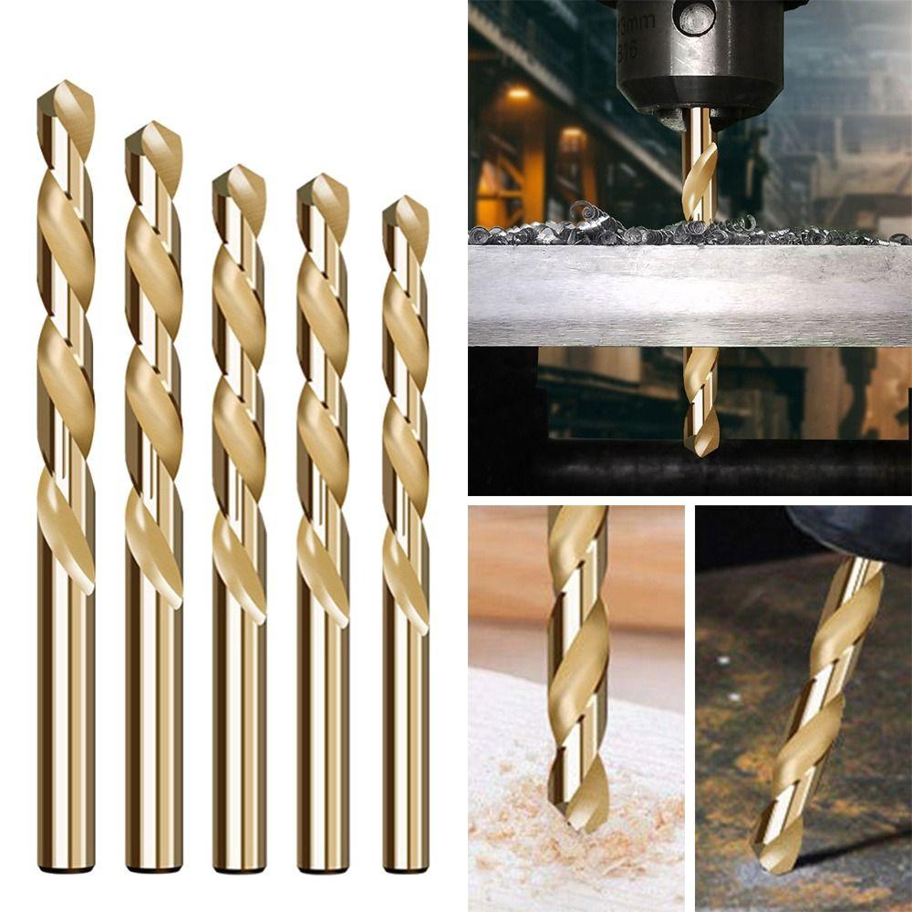HSS6542 Drill Bit High Speed Steel Twist Drill Bit Multifunctional Twist Drill Metal