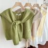 New Shoulder Scarf Shawl Women'S Fake Collar Shoulder Protection Scarf Air-Conditioned Room Camisole Decoration Paired With Neck Protection Knot