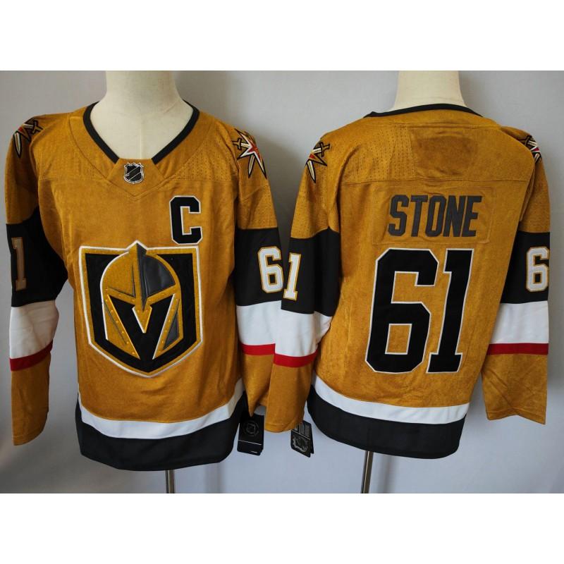 Hockey Jersey Mens Team Sports Uniform Custom Number 33 71 Gold Gray Adult Ice Apparel Practice Game