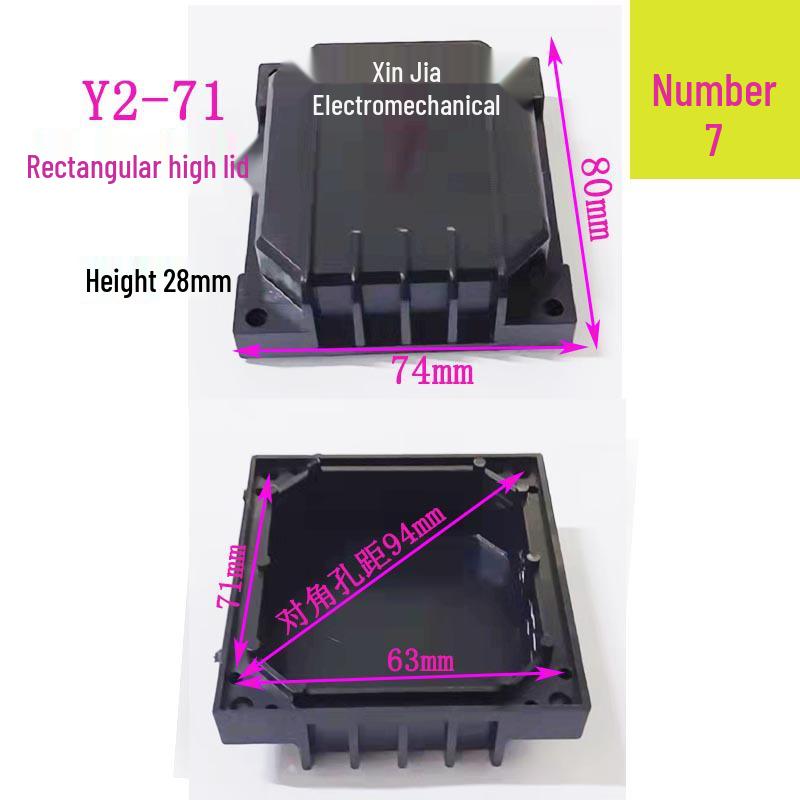 Single-Phase Motor with Plastic Terminal Box for Oil Pumps (IEC/YC/AO/Y2-63-71-80-90)
