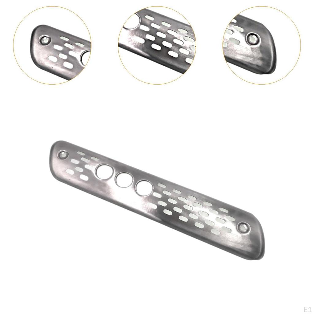 Motorcycle Exhaust Pipe Cover Metal Modified Parts for Yamaha PG-1