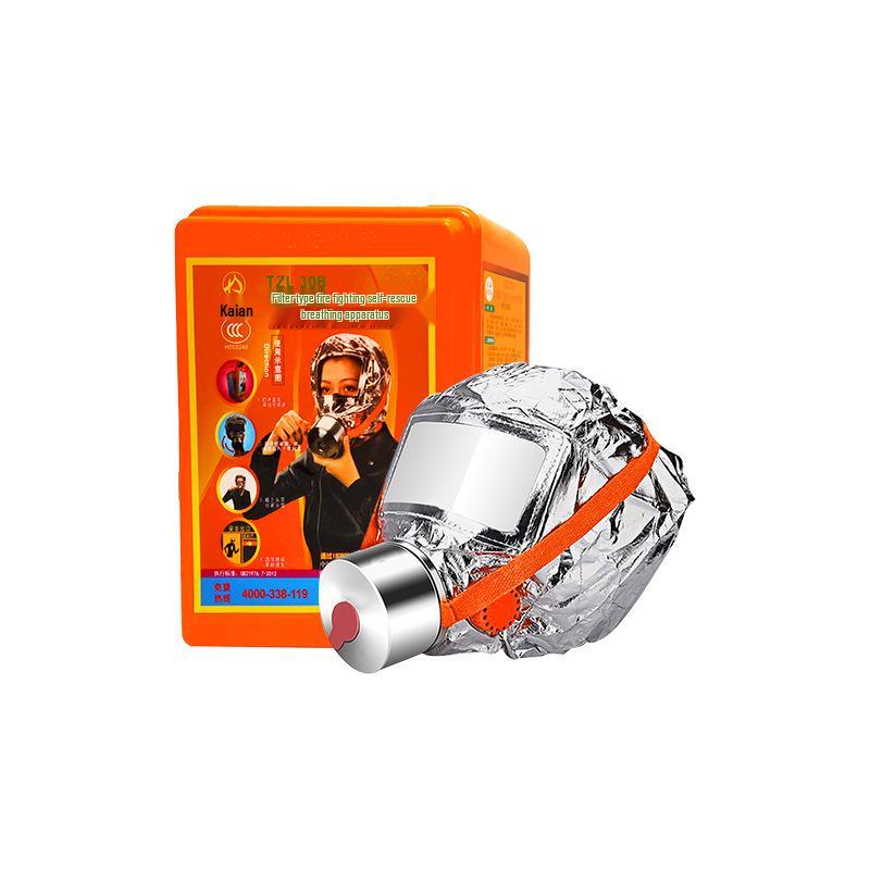 Kai'an TZL30E Fire and Smoke Protection Full Face Escape Mask