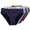 Plus Size Women's Panties Sexy Female Underwear Floral Print Girls Briefs Lace Intimates for Women Ladies 6 Pcs/Lot
