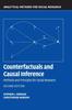Книга Counterfactuals and Causal Inference : Methods and Principles for Social Research