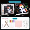 Hand-Painted Erasable Luminous Acrylic Message Board - Anti-Scratch Advertising Display