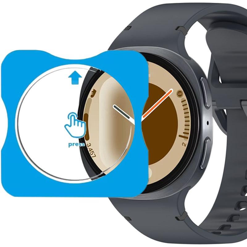 Закаленное стекло для Samsung Galaxy Watch 8 44 мм 40 мм/Ultra 47 мм/7 6 5pro HD Пленка Защита экрана Бампер для Watch 8 classic 46 мм