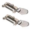 2Pcs Sewing Machine Binder Lockstitch Sewing Machine Hem Folder Binding AttachmentA11 Binder