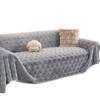 Rabbit Plush One-Piece Sofa Cover Cloth Towel  New Winter Thickened Plush Sofa Cover Full Cover Cushion Blanket