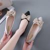 Autumn Women Shoes Pointed Toe Flats Shoes Woman Bow Slip On Zapatos Mujer Fashion Loafers Women Ballet Flats WSH4538
