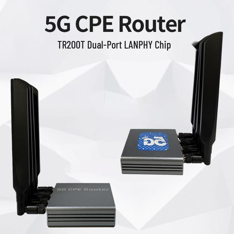 Промышленный 5G-маршрутизатор с Qualcomm X55, высокоскоростной интернет, Plug-and-Play, поддержка веб-интерфейса, глобальная версия