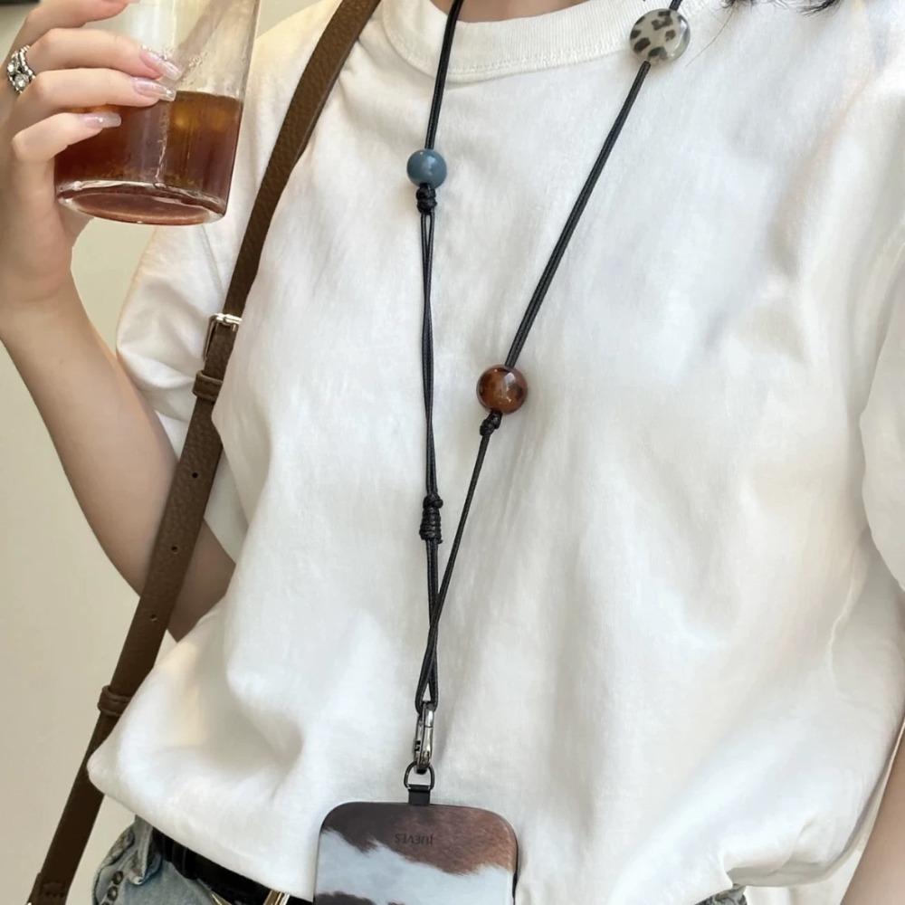 Hand-woven Phone Neck Chain Anti-lost Phone Lanyard Retro Earphone Lanyard