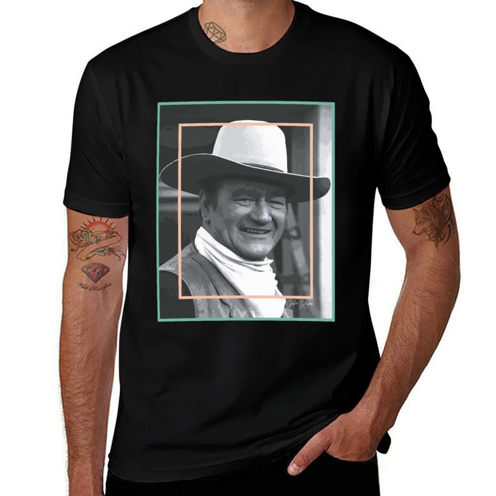 JohnWayne Perfect GiftJohn Wayne TShirt Worker Basic Short Sleeve Tee