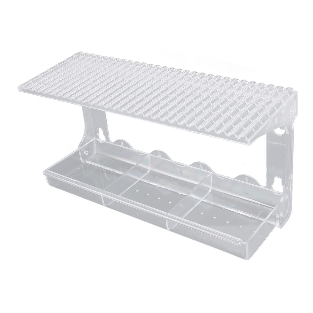 Window Bird Feeder for Outdoor Plastic Clear Bird Feeder Transparent Bird House with Strong Suction