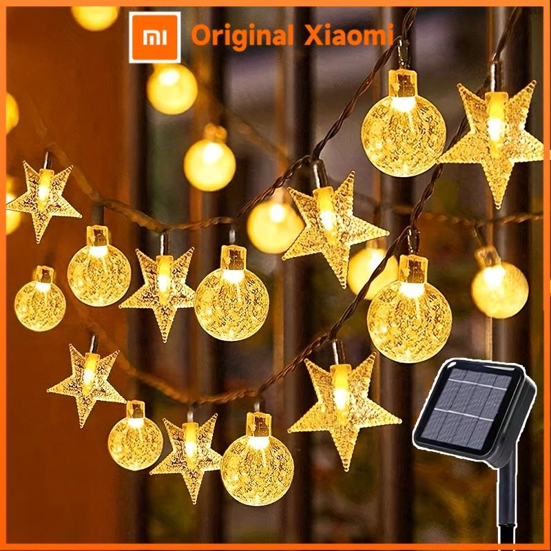 Xiaomi Хрустальный шар Гирлянда на солнечных батареях Водонепроницаемая Уличная гирлянда для сада Дерева Свадебной вечеринки Комнаты Рождественский декор