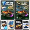 Плакат игры Rocket League неоновая видеоигра холст картина настенная живопись картина для современной детской комнаты гостиная домашний декор Cuadros