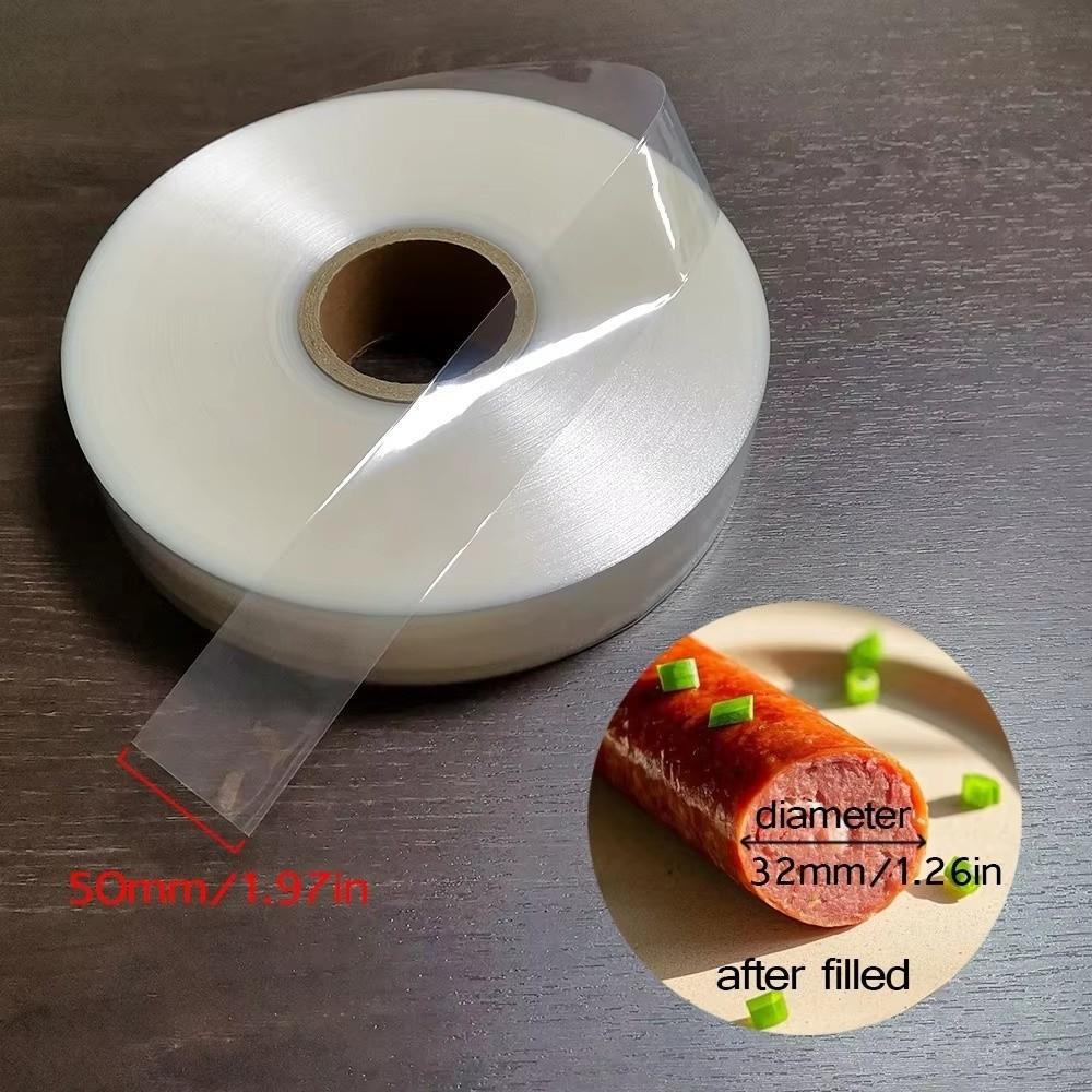 5/10 M Sausage Casing Making Tool Plastic Sausage Shell Casing Food Packaging  Meat Processing