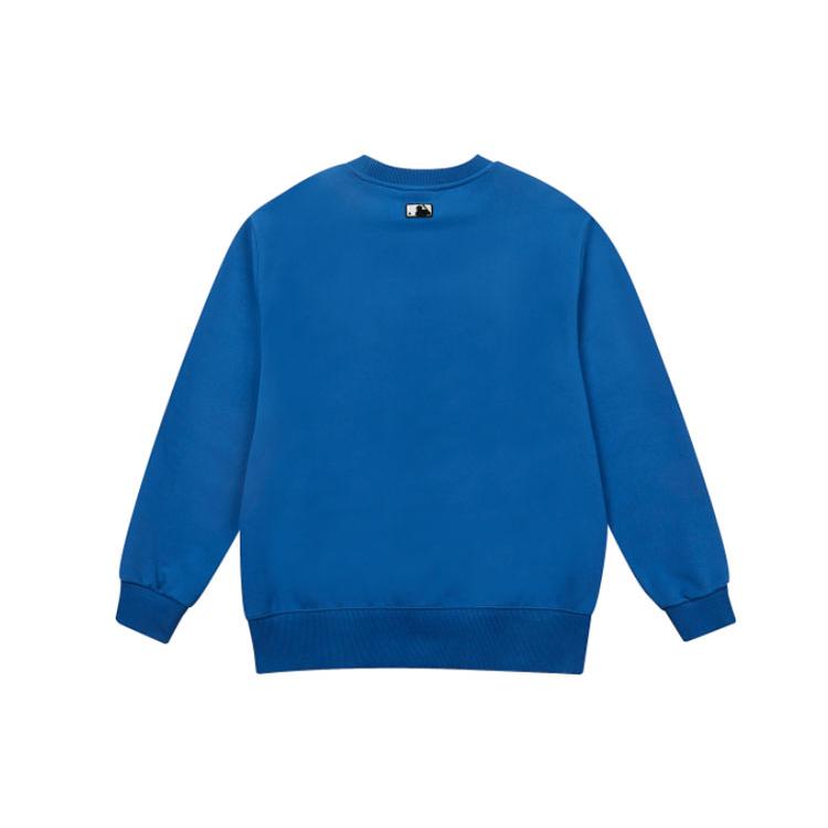 New MLB Base Logo Sweatshirts Unisex Blue 31MT08111-50U