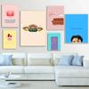 New Trend Illustrator Posters Friends Classic TV Show Accessories Smelly Cat Wall Art Canvas Painting Pictures Home Decor No Frame