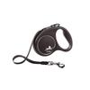 Flexi Black Design Tape Small 5m Black Dog Leash