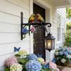 Rust-Proof Hanging Bracket Colorful Metal Decorative Rack Beautiful Wall Hook  Corridor