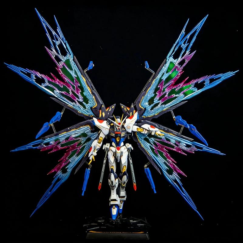 Strike Freedom Gunpla 1/100 Soul Blue Ver Daban 8802 Сборная модель с металлическим каркасом Mecha Action Figure Коллекционная игрушка для мальчиков Подарок
