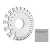 Stainless Steel Dual Sided Wire Gauge 4mm Thickness 0-36 Range Heavy Duty Precision Tool