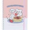 Sanrio HANAMARU OBAKE B6 Ring Notebook ( Pastel Sweets Pop Pink ) Japan NEW