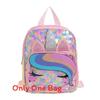 Fashion Letter Sequin Bag Preschool Girls School Backpack With Design Cartoon