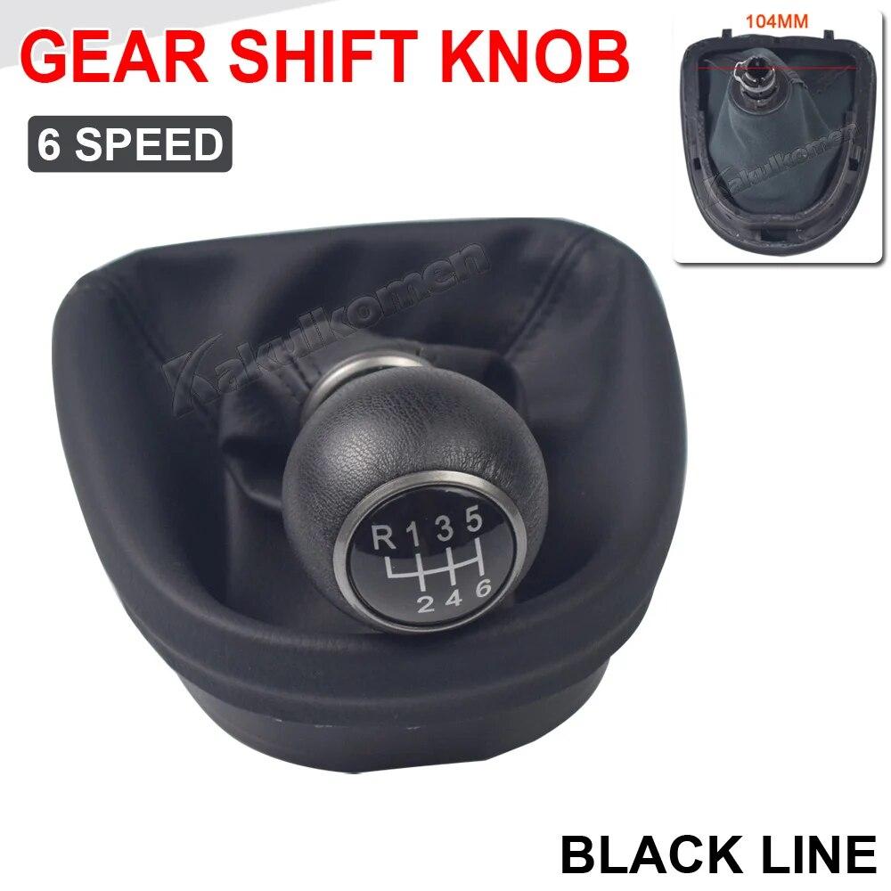 Лидер продаж MT 5/6 скоростной автомобильный рычаг переключения передач с пыленепроницаемым чехлом для Seat Leon 2006 2007 2008 2009 2010 2011 2012