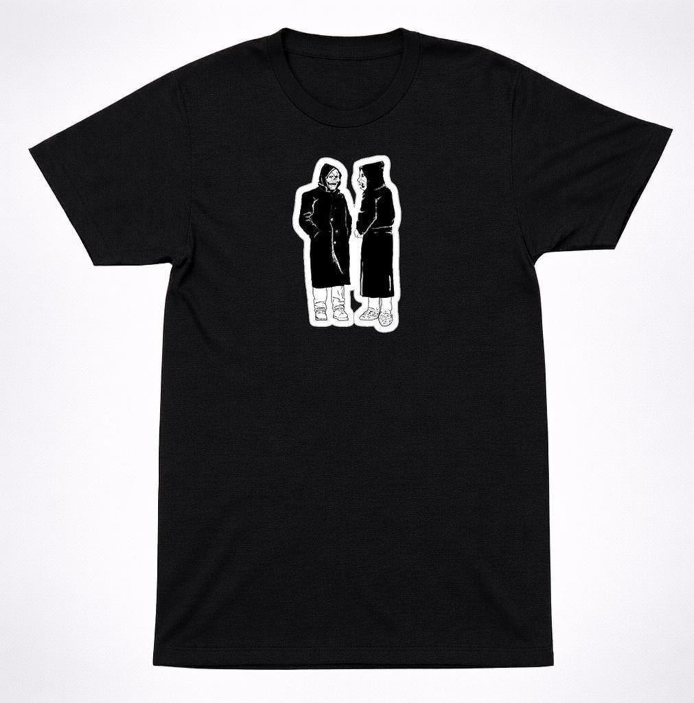 Brand New Skeleton Figures T-Shirt: Deja Entendu Emo Rock Band Tee, Dark Minimalist Design | Cotton, Unisex Fit, Soft Breathable