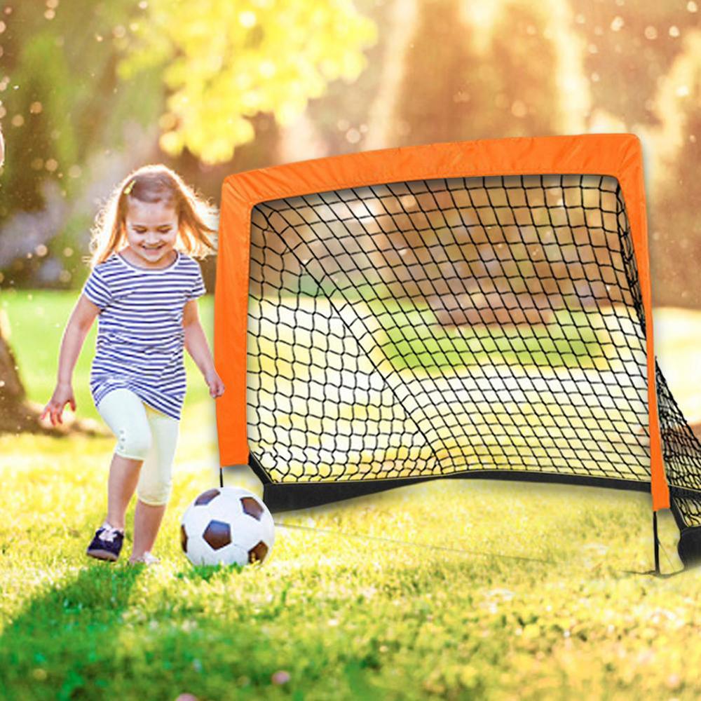 Портативная детская футбольная сетка Складная футбольная сетка для тренировок на открытом воздухе Спортивная футбольная сетка для детей
