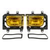 KKMOON 2pcs Left & Right Front Fog Light Transparent Plastic Lens Kit for BMW E30 3-Series 1985-1993