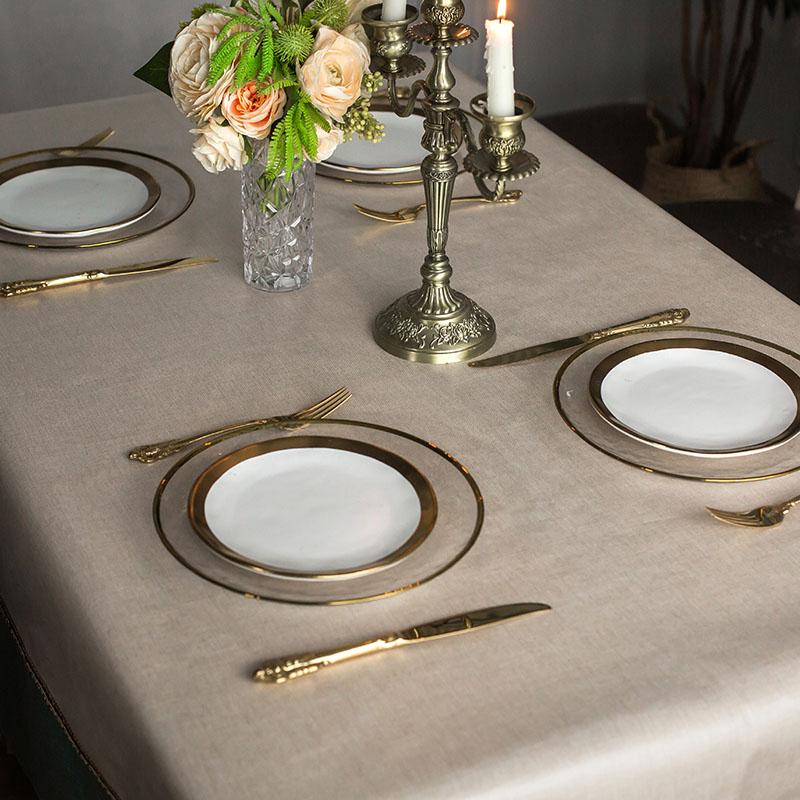 Европейская ткань водонепроницаемая скатерть прямоугольная маслостойкая вечеринка пэчворк дома гостиная столовая журнальный столик крышка