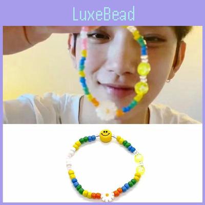 Yb3 Bangtan Boys Bts Чимин Стеклянный браслет Универсальный персонализированный браслет для фанатов Seventeen