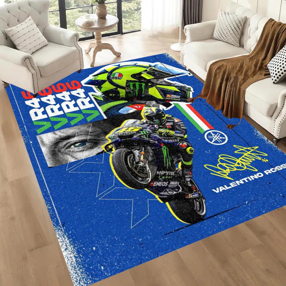 Doctor Valentino Rossi Floor Mat Perfect For Bedrooms Foyer Hallway Game Room Antislip Carpet Decorate Offices Perfect Birthdaychristmas Gift Idea