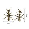 Retro Ant Ornament Copper Insect Tea Pet Figurines Miniatures Antique Brass Crafts Cute Home Decoration Gifts