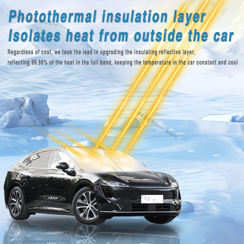 Car Sun Visor For Toyota C-HR GR Sport AX20 2023 2024 2025 MK2 Front Windshield Sunshade Heat Insulation Summer Auto Accessories