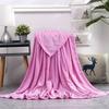 Oversized Simple Solid Color Soft Plush Blanket For Napping Sofa And Use Bedroom
