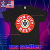 НОВАЯ РУБАШКА IRON CITY BEER ЛОГОТИП UNISEX T СМЕШНАЯ АМЕРИКАНСКИЙ США РАЗМЕР S 5XL винтаж Стирка с графикой Растянутый homme