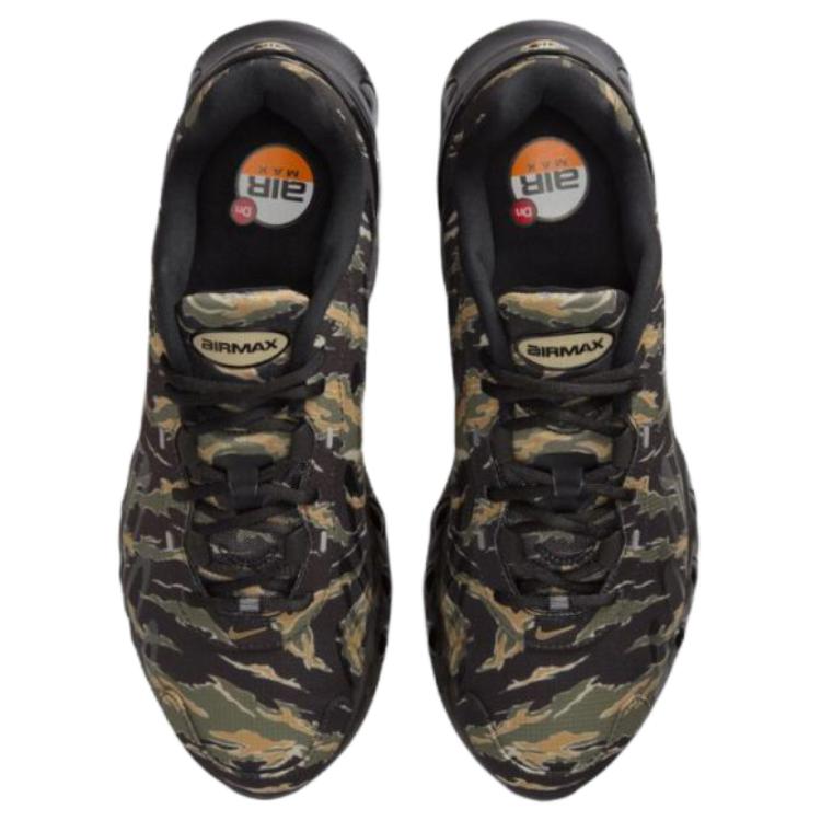 Nike Кроссовки унисекс Air Max DN8 Tiger Camo Черный/Средне-оливковый/Плоское золото IH2141-200