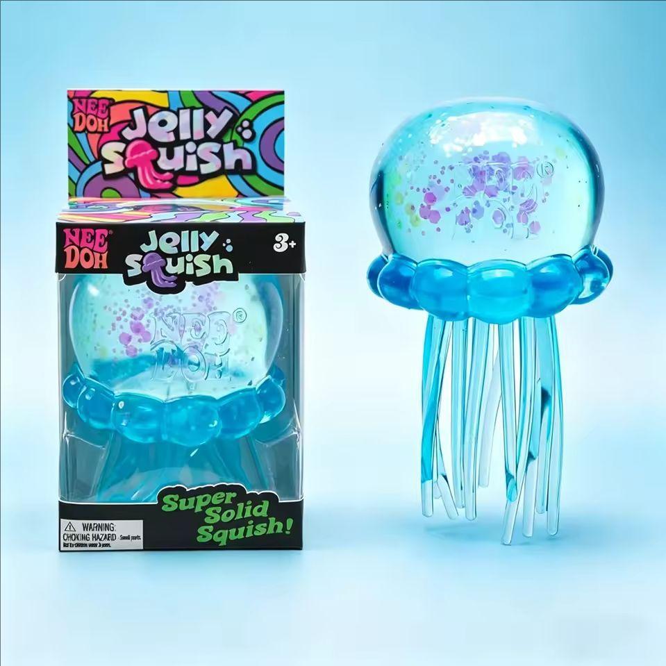 .Dr Pepper x Nee Doh Nice Cube Сквиши Игрушка для снятия стресса, Мягкий кубик-фиджет для сжатия, Подарок и для взрослых, Сенсорная игрушка для снятия тревожности